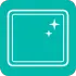 Førsteklasses glass-icon